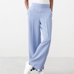 Banana Republic baby Blue Wide Leg Pants